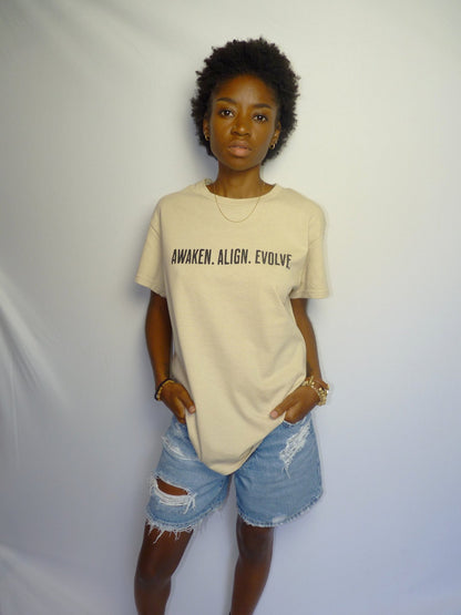 Awaken. Align. Evolve. T-Shirt